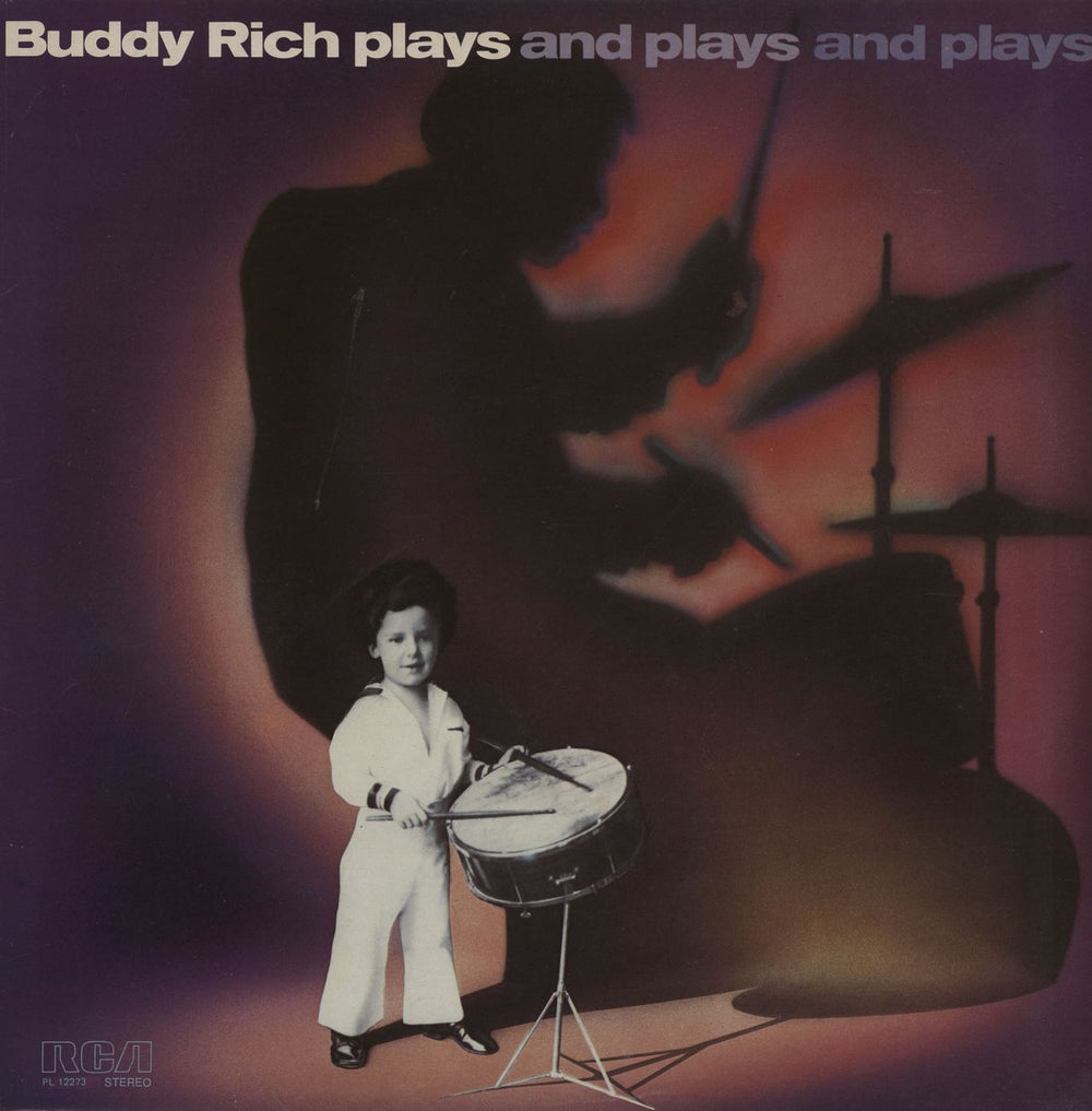 Buddy Rich Plays And Plays And Plays UK vinyl LP album (LP record) PL12273