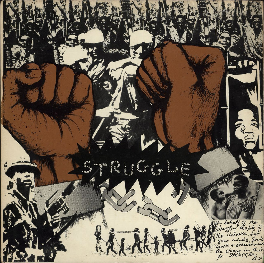 Bunny Wailer Struggle US vinyl LP album (LP record) SOL.PROD.012