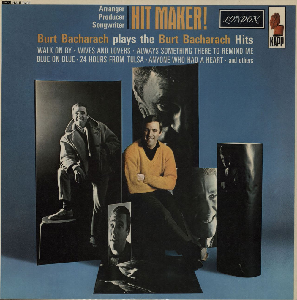 Burt Bacharach Hit Maker! UK vinyl LP album (LP record) HA-R8233