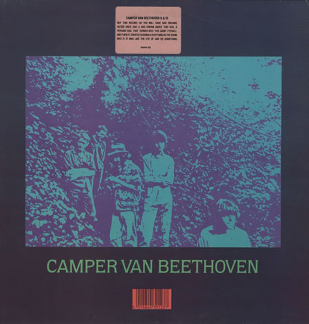 Camper Van Beethoven Camper Ban Beethoven II & III UK vinyl LP album (LP record) ROUGH123