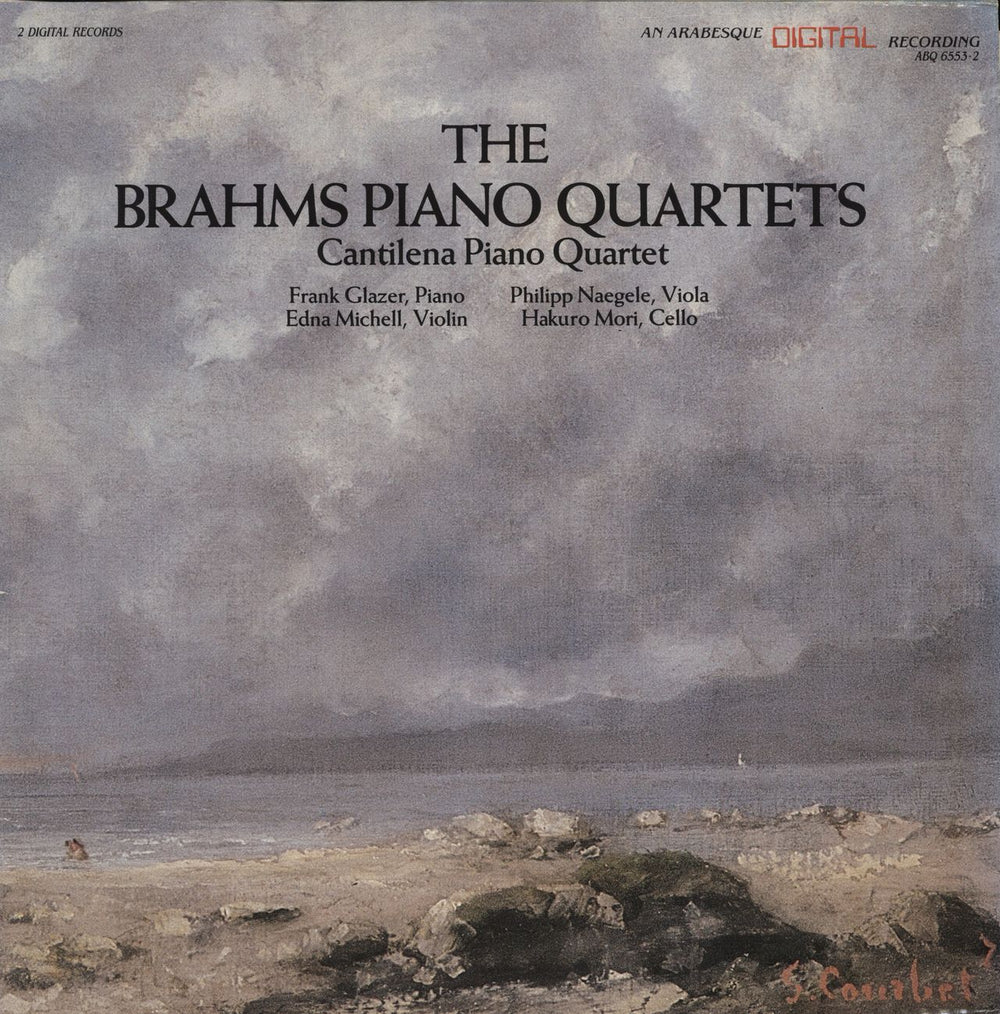 Cantilena Piano Quartet The Brahms Piano Quartets German 2-LP vinyl record set (Double LP Album) ABQ6553-2