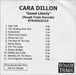 Cara Dillon Sweet Liberty UK Promo CD-R acetate CD-R ACETATE