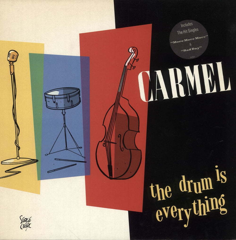 Carmel The Drum Is Everything UK vinyl LP album (LP record) SH8555