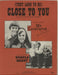 Carpenters (They Long To Be) Close To You UK sheet music SHEET MUSIC