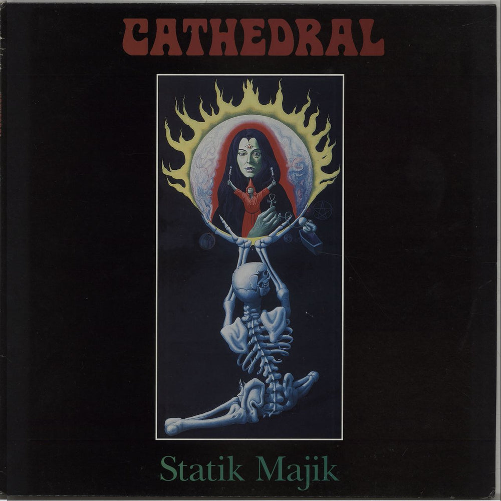 Cathedral Statik Majik UK 12" vinyl single (12 inch record / Maxi-single) MOSH106T