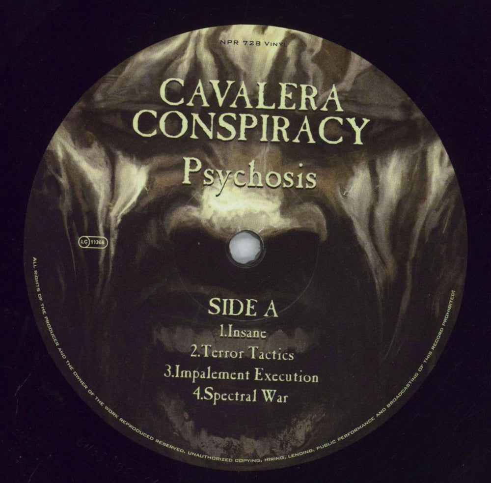 Cavalera Conspiracy Psychosis German vinyl LP album (LP record) C50LPPS829063