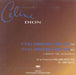 Celine Dion It's All Coming Back To Me Now Mexican CD single (CD5 / 5")