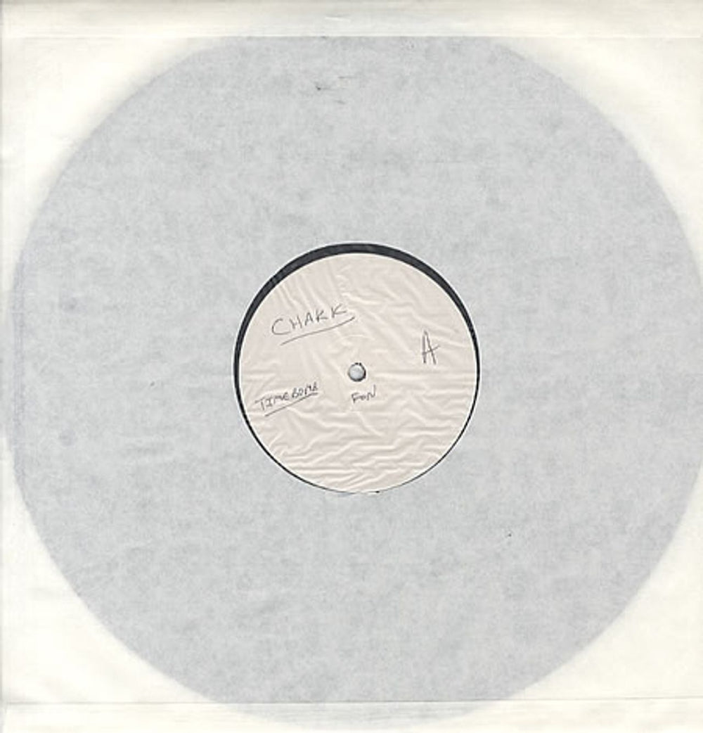 Chakk Timebomb EP - White Label UK Promo 12" vinyl single (12 inch record / Maxi-single) FONT6