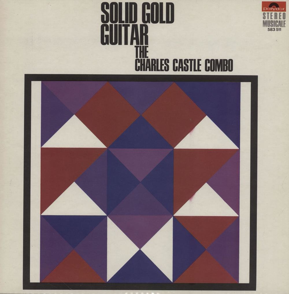 Charles Castle Solid Gold Guitar UK vinyl LP album (LP record) 583511