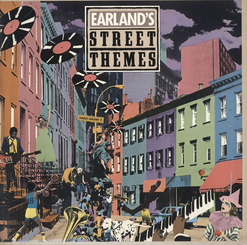 Charles Earland Earland's Street Themes US vinyl LP album (LP record) FC38547