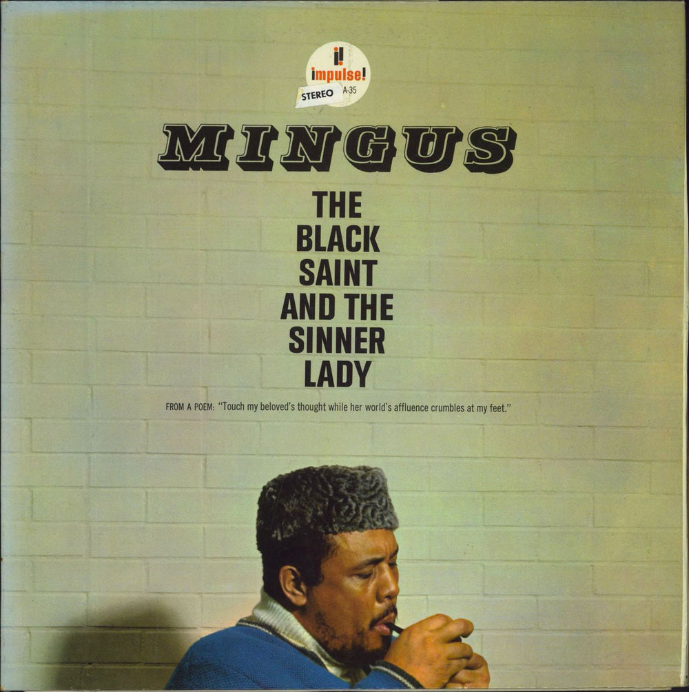 Charles Mingus The Black Saint And The Sinner Lady US vinyl LP album (LP record) AS-35