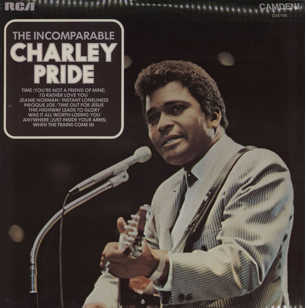 Charley Pride The Incomparable Charley Pride UK vinyl LP album (LP record) CDS1115