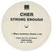 Cher Strong Enough UK Promo 12" vinyl single (12 inch record / Maxi-single) SAM00056