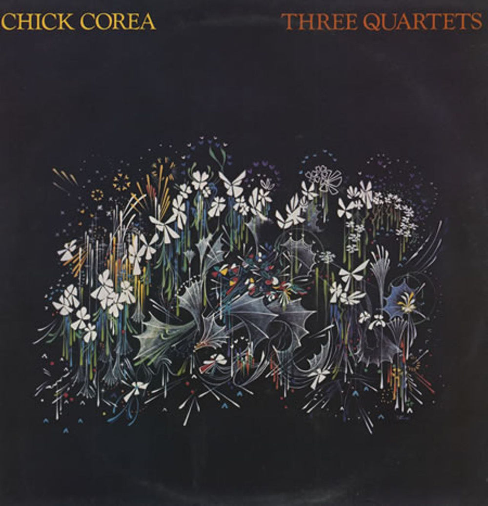 Chick Corea Three Quartets UK vinyl LP album (LP record) K56908