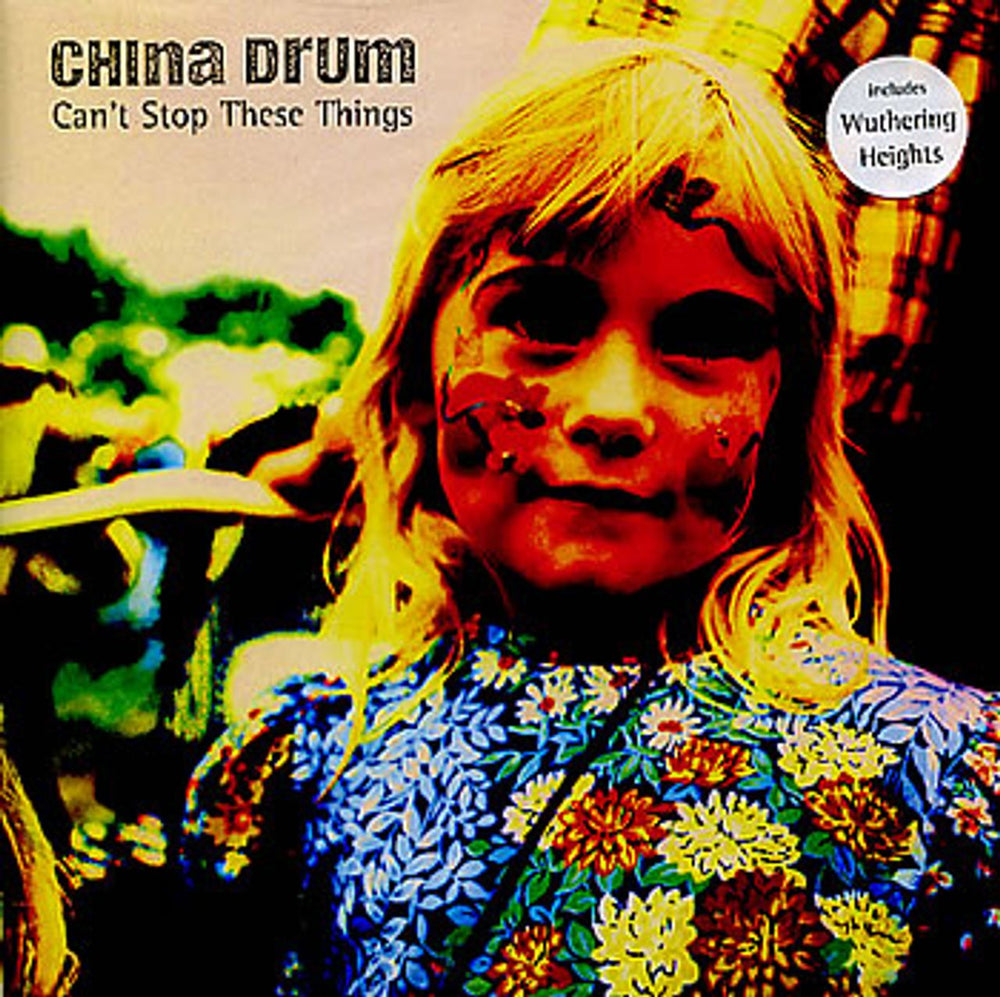 China Drum Can't Stop These Things UK 7" vinyl single (7 inch record / 45) MNT8