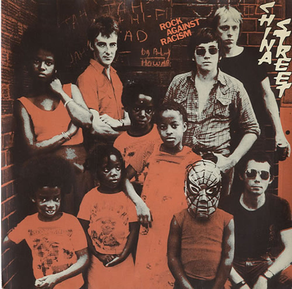 China Street Rock Against Racism - Orange Sleeve UK 7" vinyl single (7 inch record / 45) EMI2864