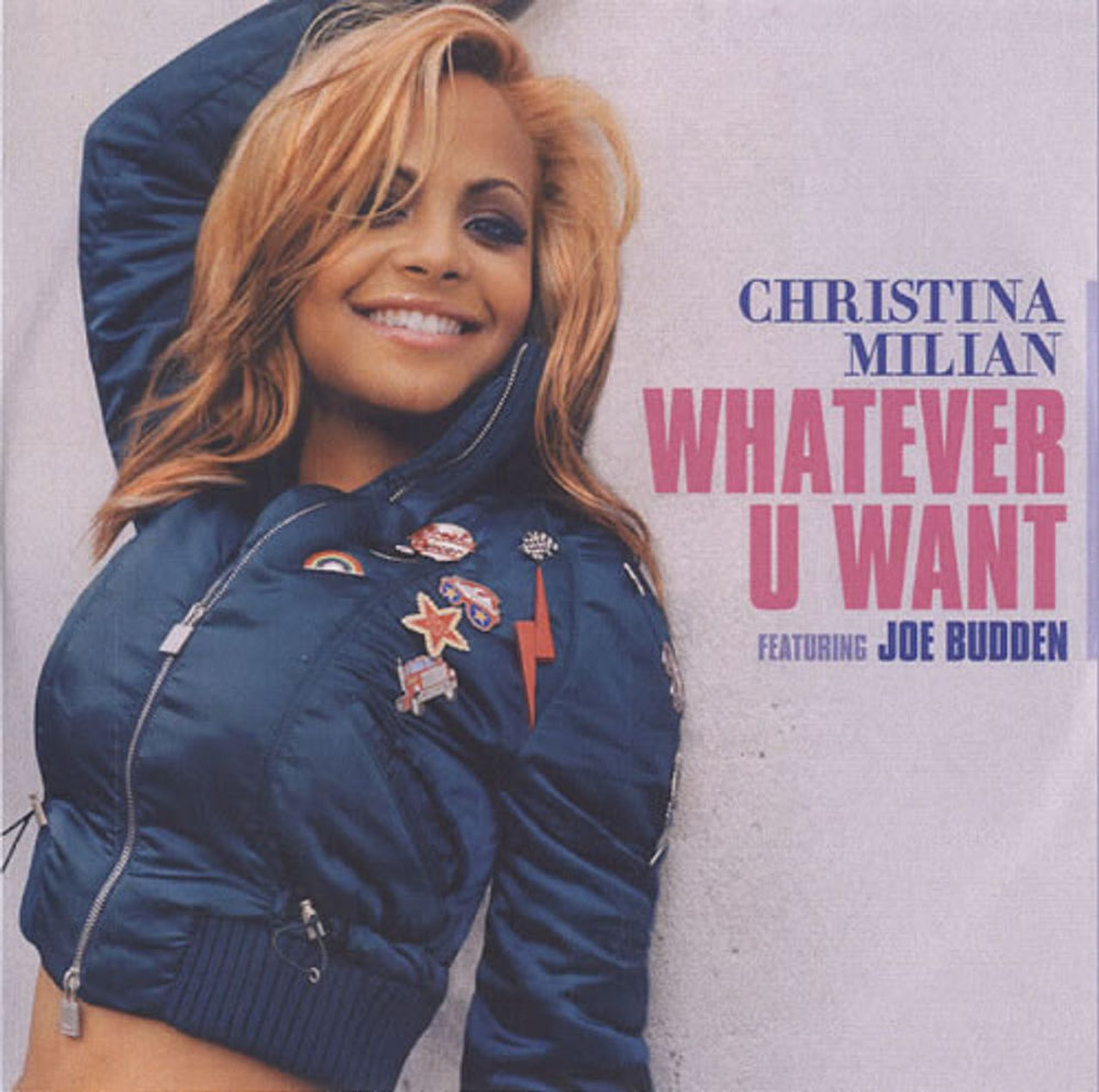 Christina Milian Whatever U Want UK Promo CD-R acetate CD-R ACETATE