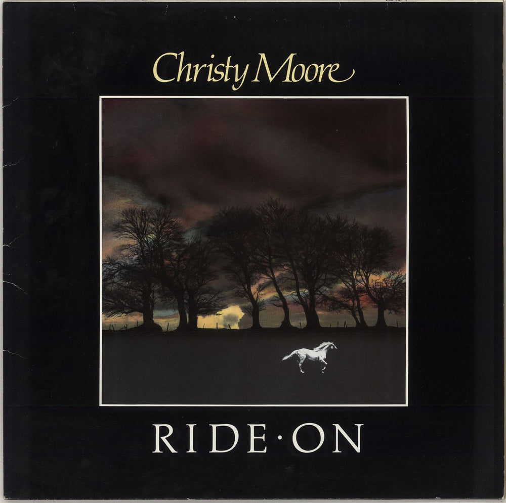 Christy Moore Ride On Irish vinyl LP album (LP record) 240407-1