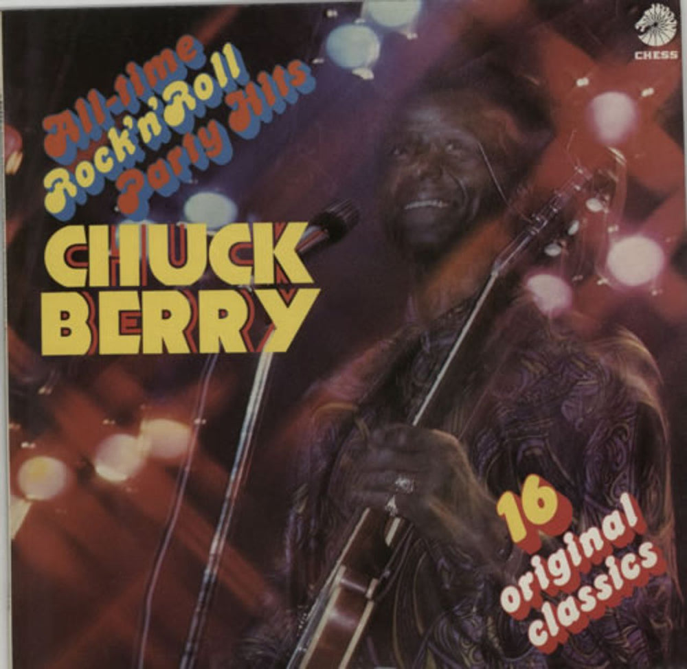 Chuck Berry All-Time Rock 'N' Roll Party Hits UK vinyl LP album (LP record) 6310130