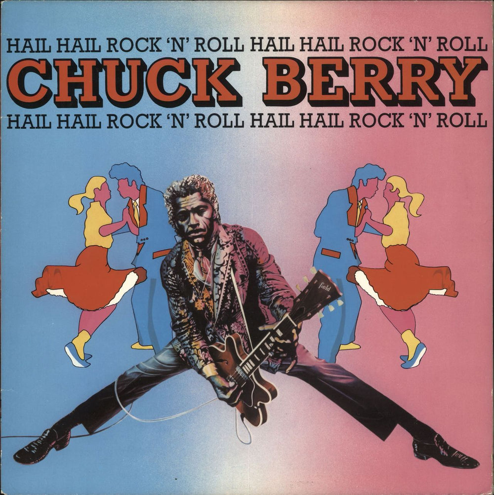 Chuck Berry Hail Hail Rock 'N' Roll UK vinyl LP album (LP record) 2102/0102