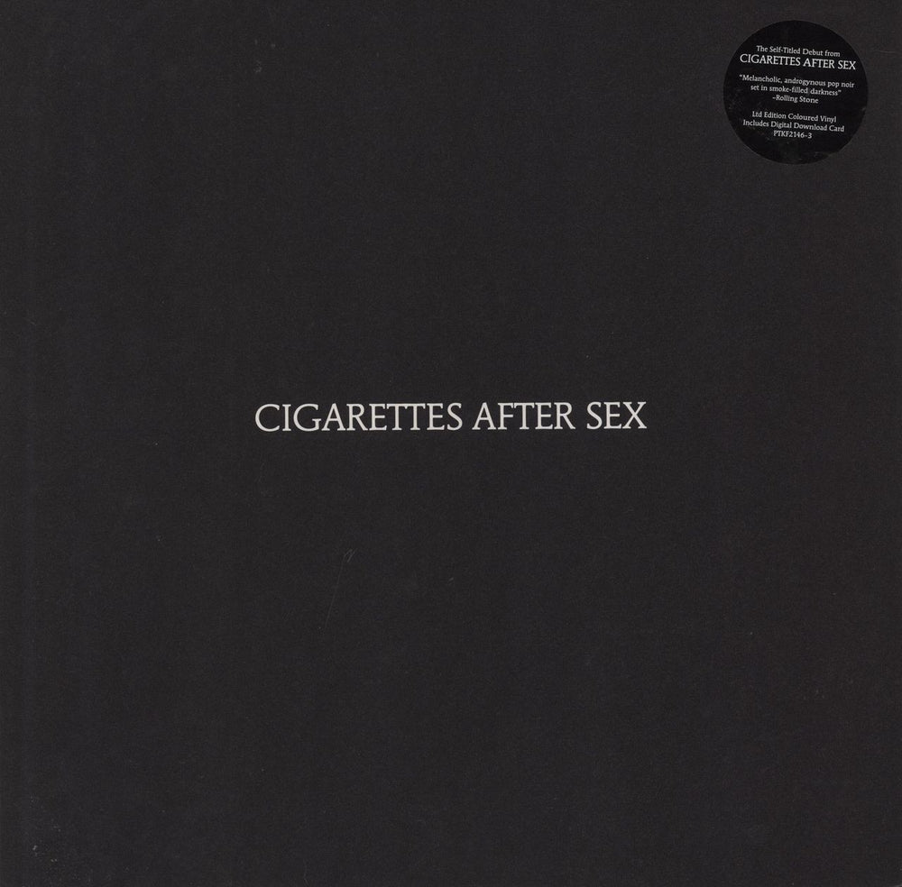 Cigarettes After Sex Cigarettes After Sex - Grey Vinyl UK vinyl LP album (LP record) PTKF2146-3