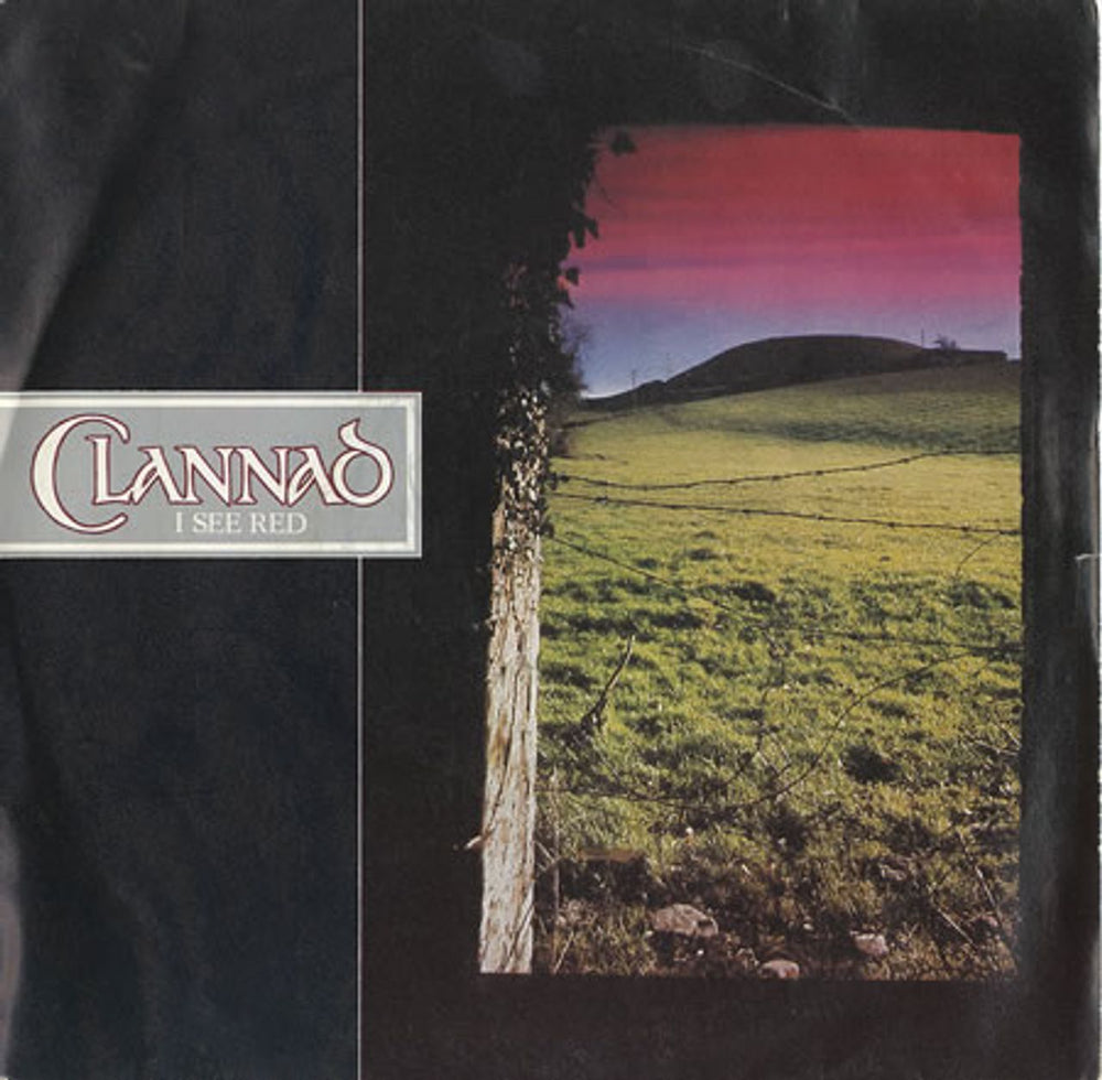 Clannad I See Red UK 7" vinyl single (7 inch record / 45) RCA325