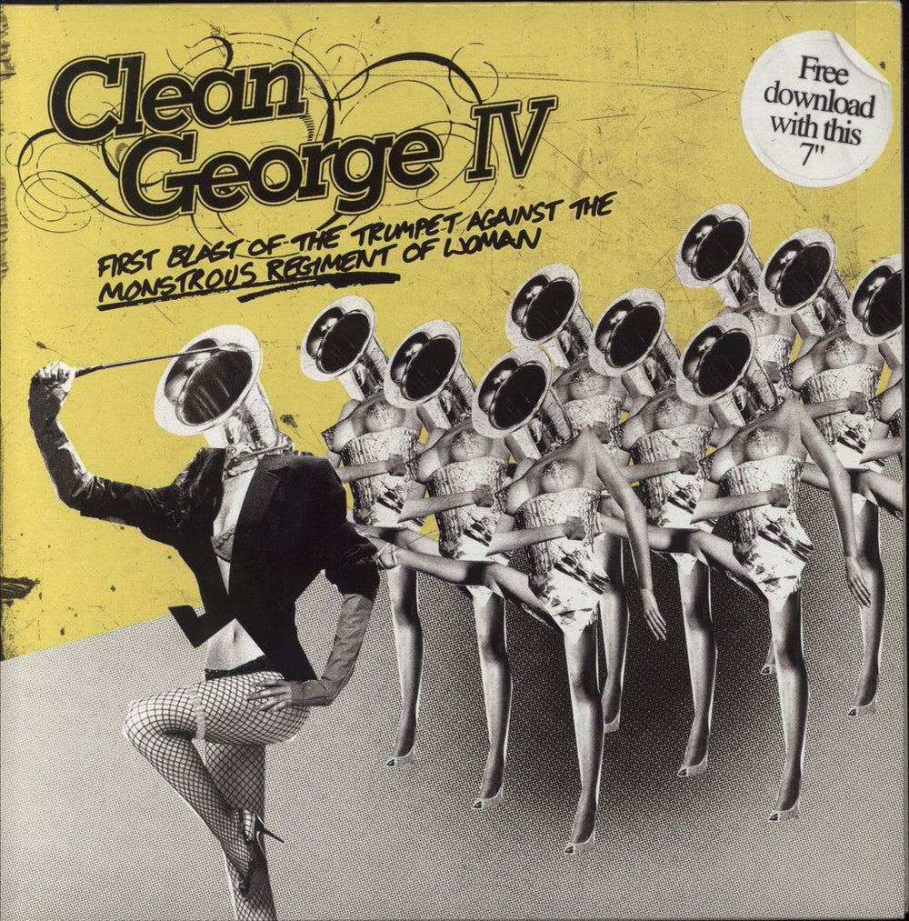 Clean George IV First Blast Of The Trumpet Against The Monstrous Regiment Of Woman UK 7" vinyl single (7 inch record / 45) BSPR001