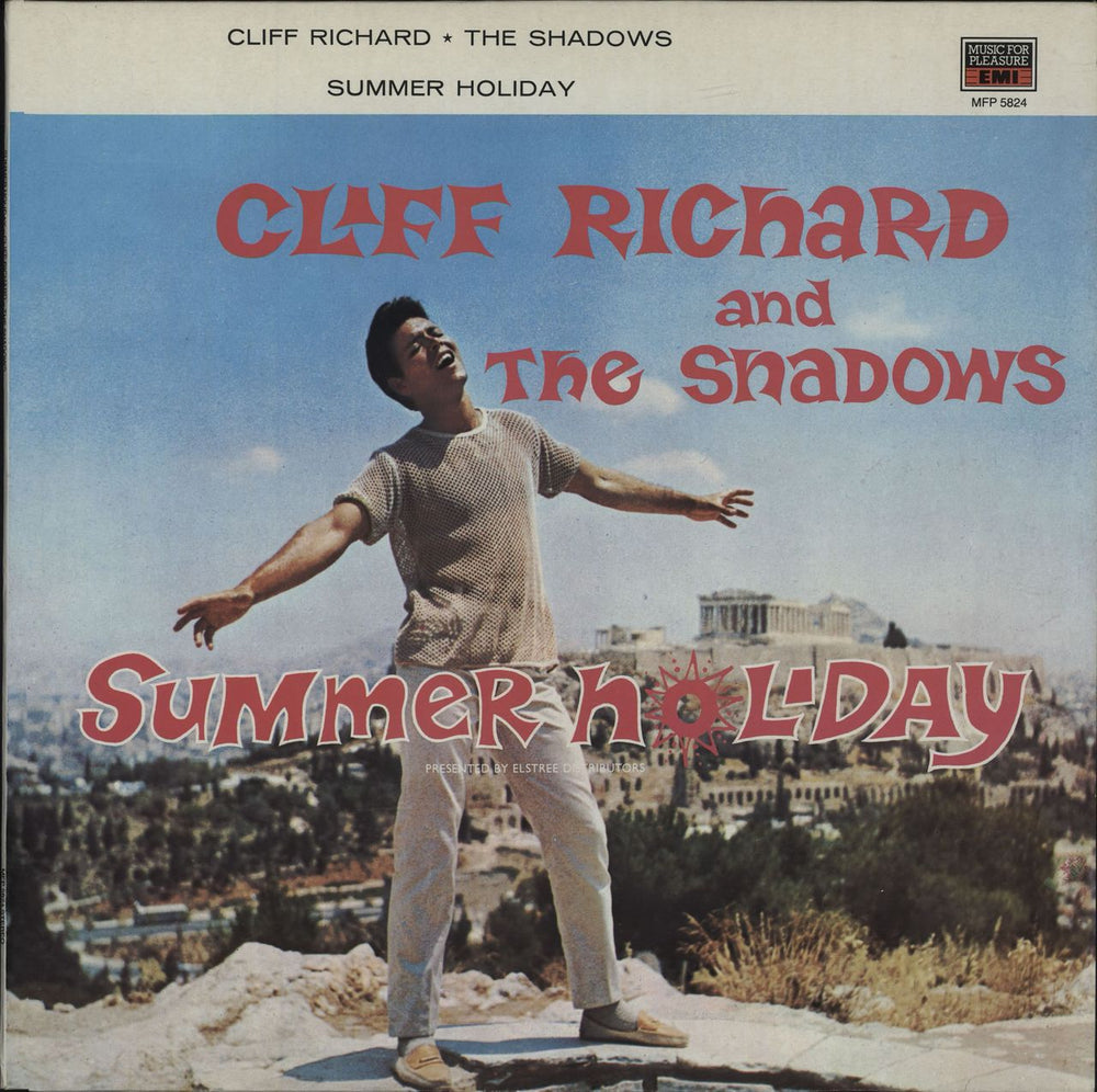 Cliff Richard Summer Holiday UK vinyl LP album (LP record) MFP5824