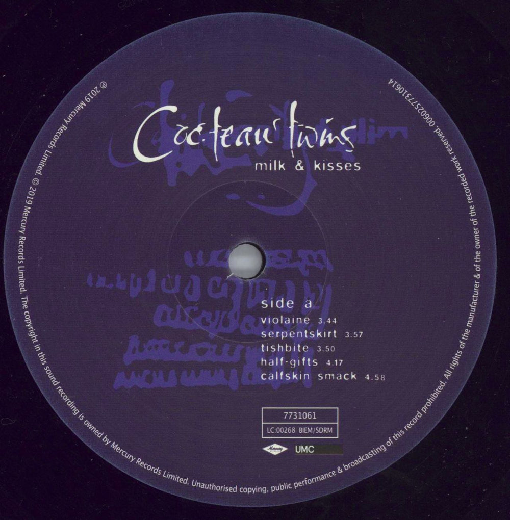 Cocteau Twins Milk And Kisses UK vinyl LP album (LP record) COCLPMI816975