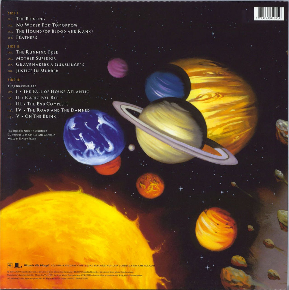 Coheed And Cambria Good Apollo, I’m Burning Star IV Volume Two: No World For Tomorrow UK 2-LP vinyl record set (Double LP Album)