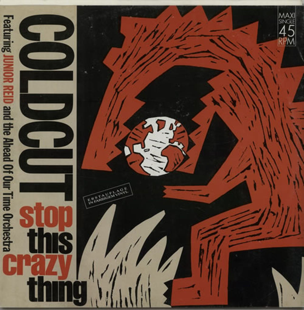 Coldcut Stop This Crazy Thing German 12" vinyl single (12 inch record / Maxi-single) INT125.264