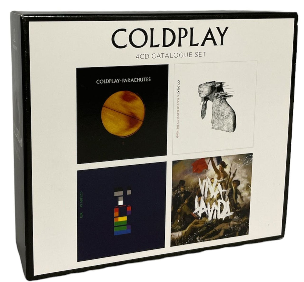 Coldplay 4CD Catalogue Set UK CD Album Box Set P7250442