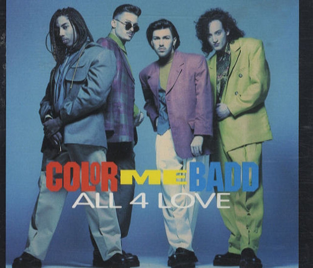 Color Me Badd All 4 Love German CD single (CD5 / 5") W0053CD