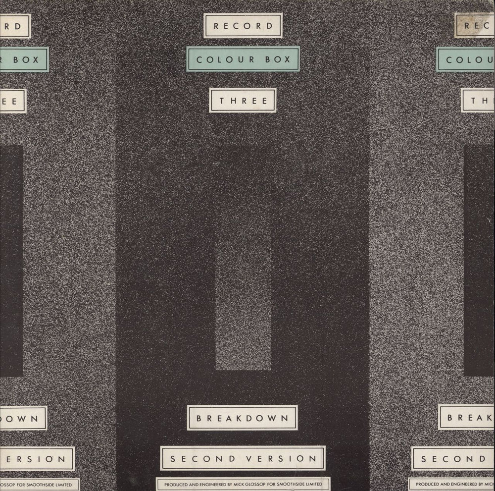 Colourbox Breakdown - Second Version UK 7" vinyl single (7 inch record / 45) AD304