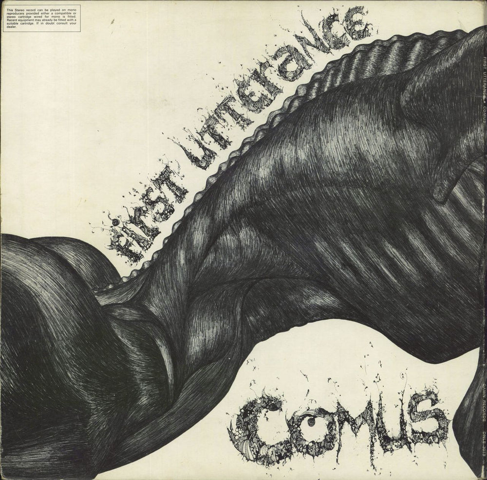 Comus First Utterance - EX UK vinyl LP album (LP record)