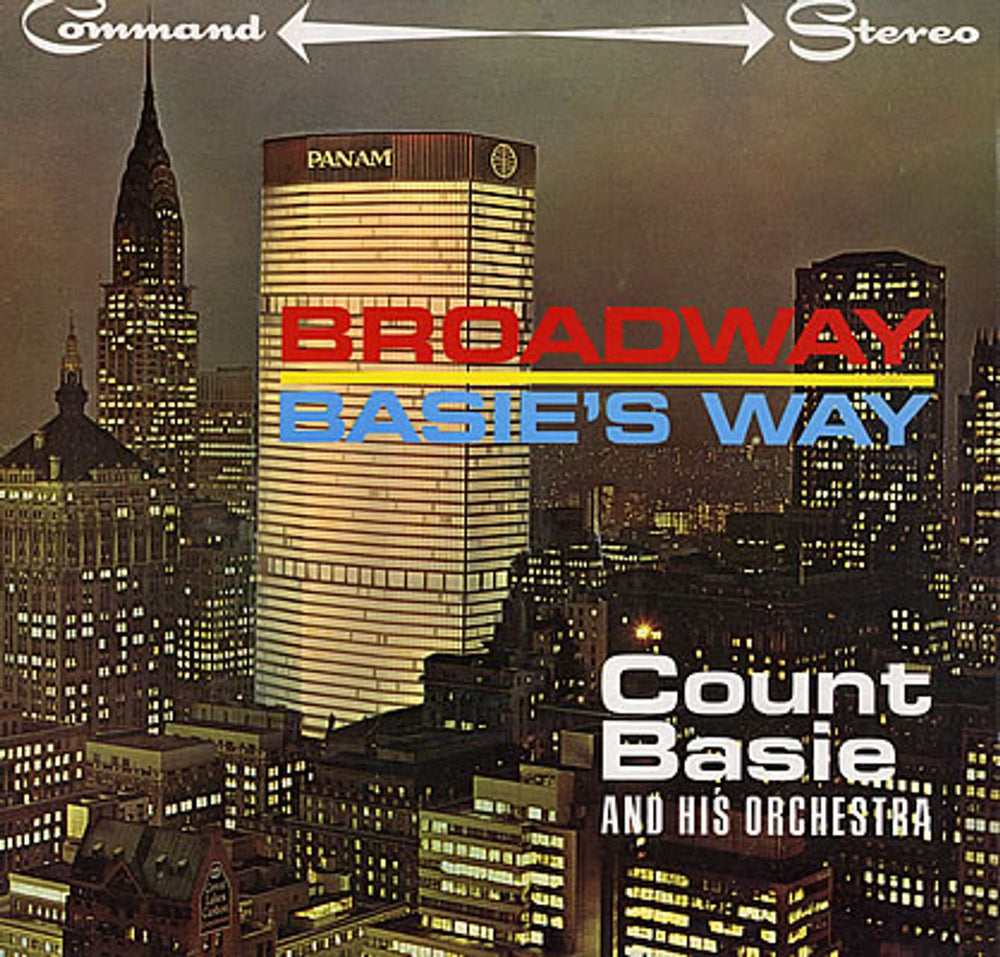 Count Basie Broadway Basie's Way UK vinyl LP album (LP record) SCOM107