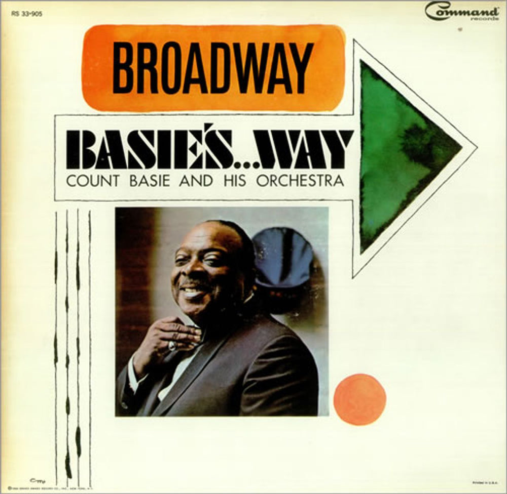 Count Basie Broadway Basie's... Way US vinyl LP album (LP record) RS905SD