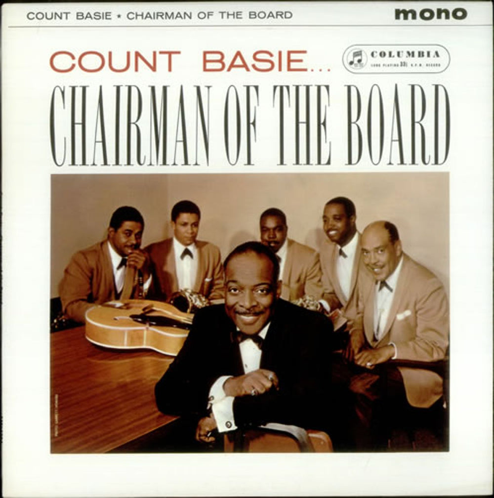 Count Basie Chairman Of The Board UK vinyl LP album (LP record) 33SX1224