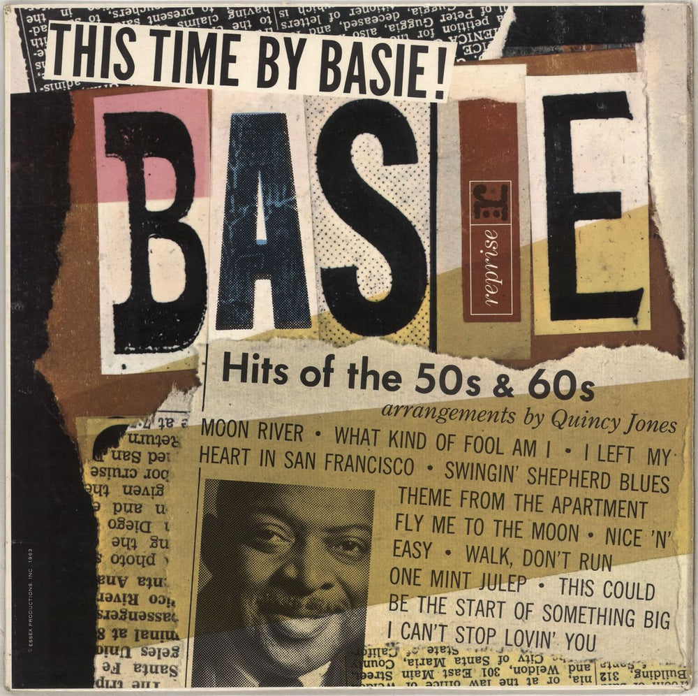 Count Basie This Time By Basie! UK vinyl LP album (LP record) R6070