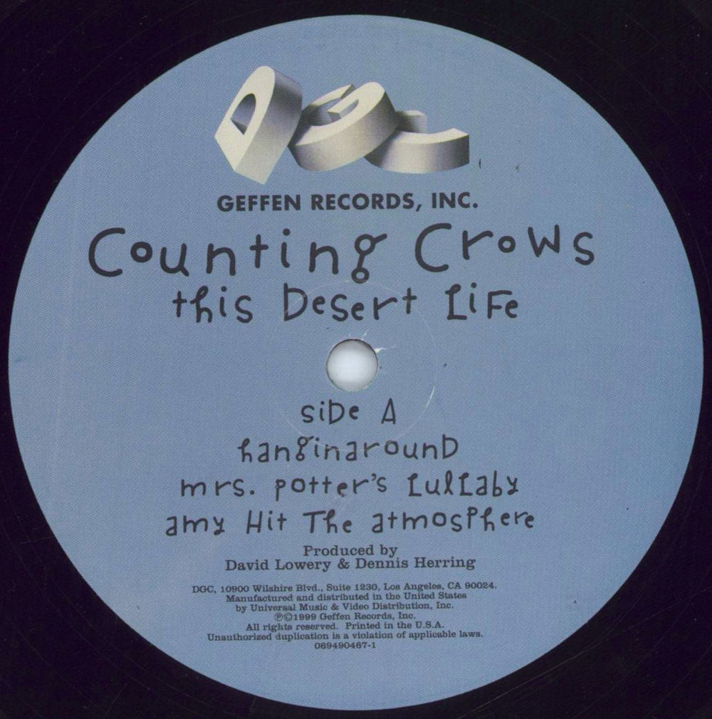 Counting Crows This Desert Life US 2-LP vinyl record set (Double LP Album) CNT2LTH248827