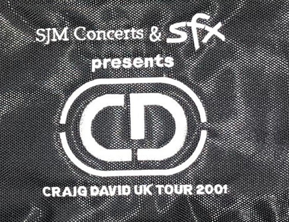 Craig David UK Tour 2001 - Messenger Bag UK memorabilia CDVMMUK729496