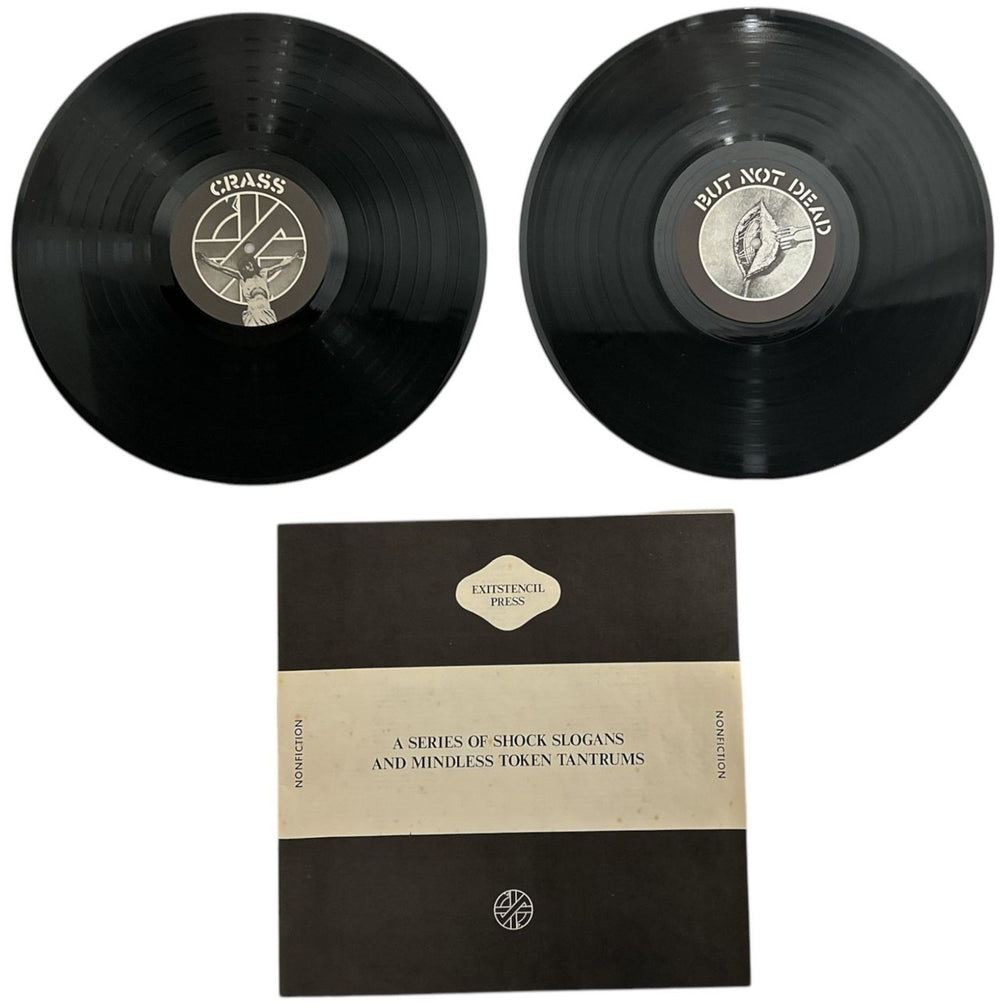 Crass Christ: The Album - 1st UK 2-LP vinyl record set (Double LP Album) C\S2LCH794515