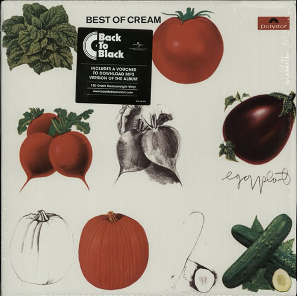 Cream Best Of Cream - 180gm - shrink UK vinyl LP album (LP record) 535113-8