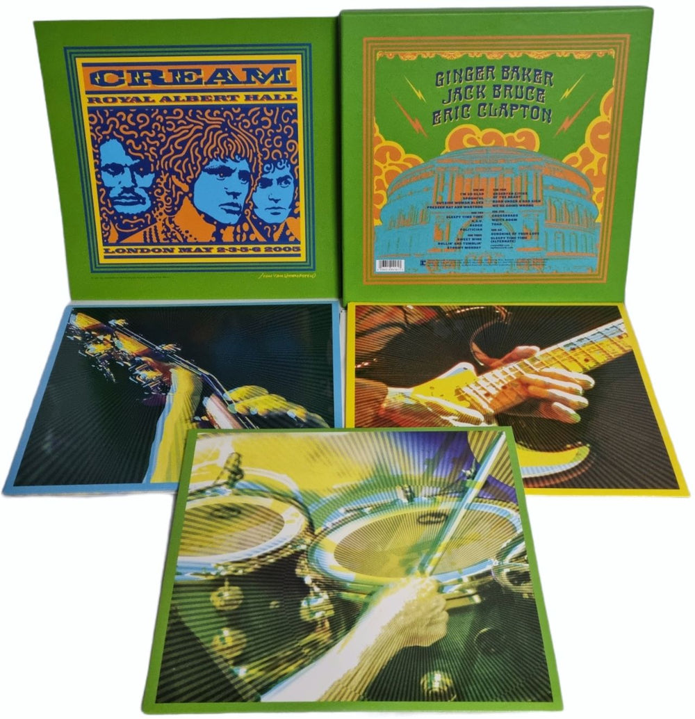 Cream Royal Albert Hall US Vinyl Box Set CRMVXRO358304