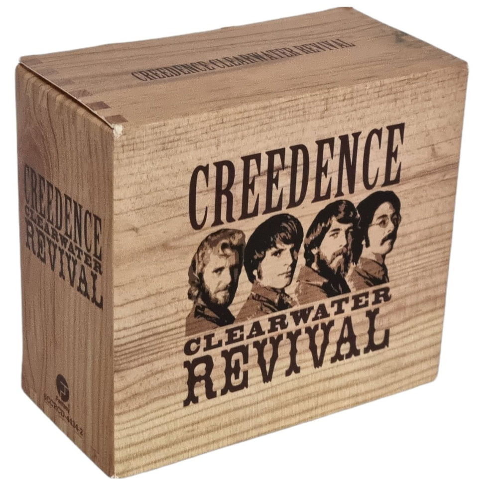 Creedence Clearwater Revival Creedence Clearwater Revival - Sealed German CD Album Box Set 6CCRCD-4434-2