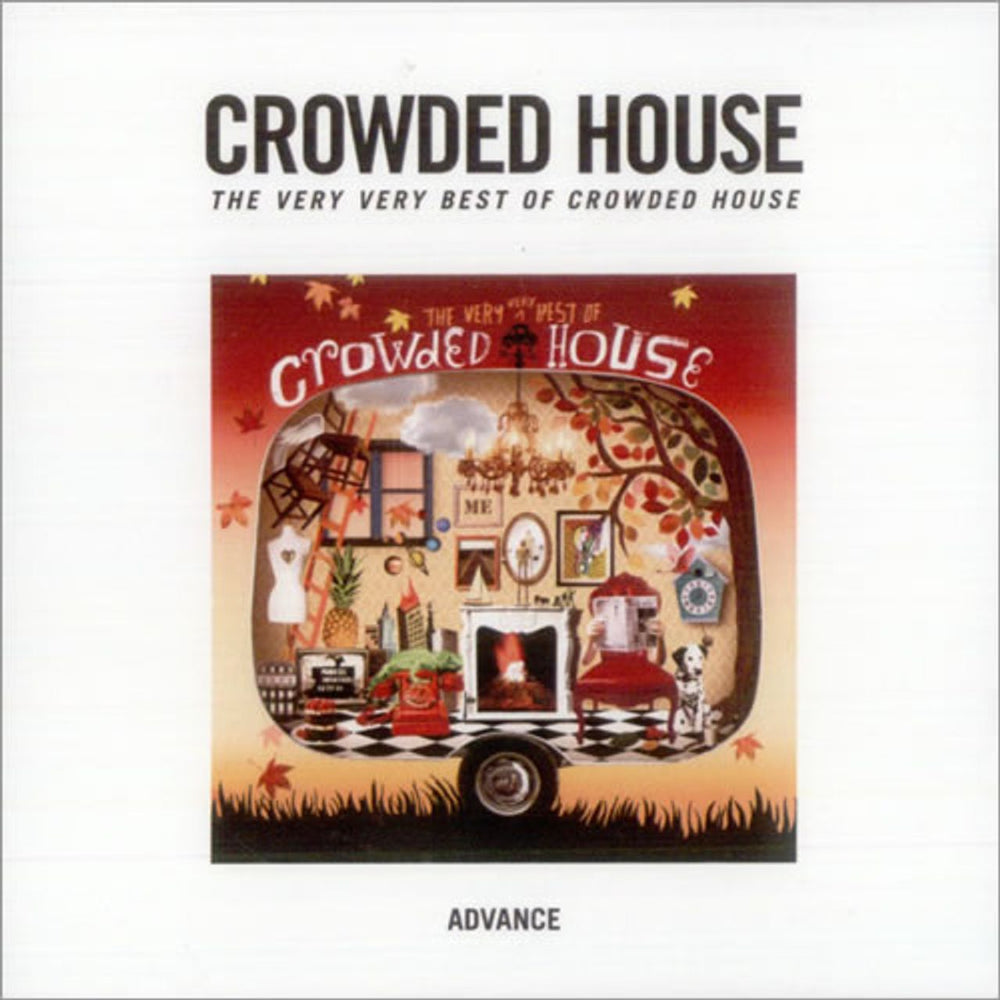 Crowded House The Very Very Best Of Crowded House US Promo CD-R acetate CD-R ACETATE