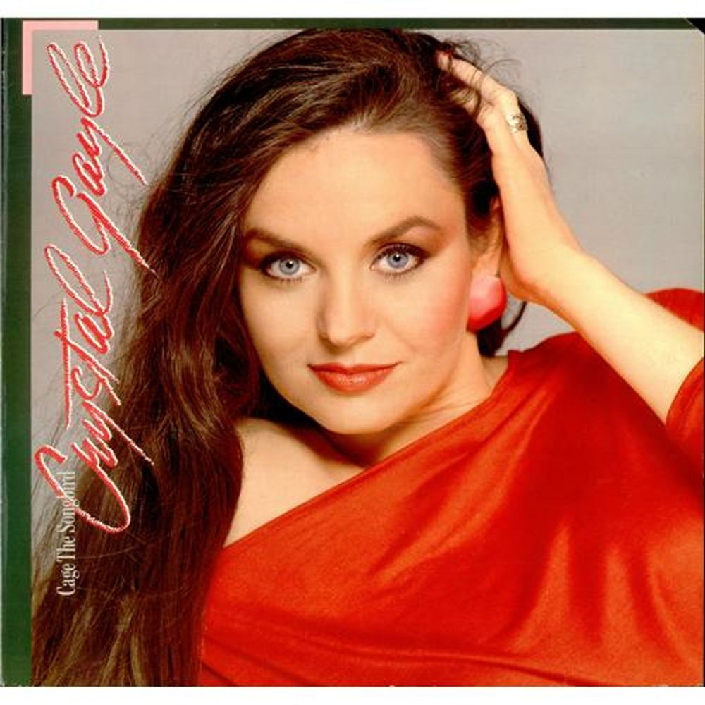 Crystal Gayle Cage The Songbird German vinyl LP album (LP record) 92-3958-1