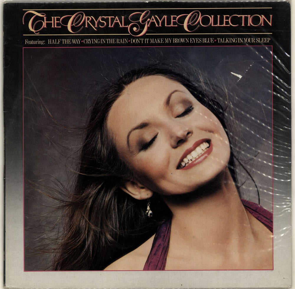 Crystal Gayle The Crystal Gayle Collection UK Promo vinyl LP album (LP record) 25169