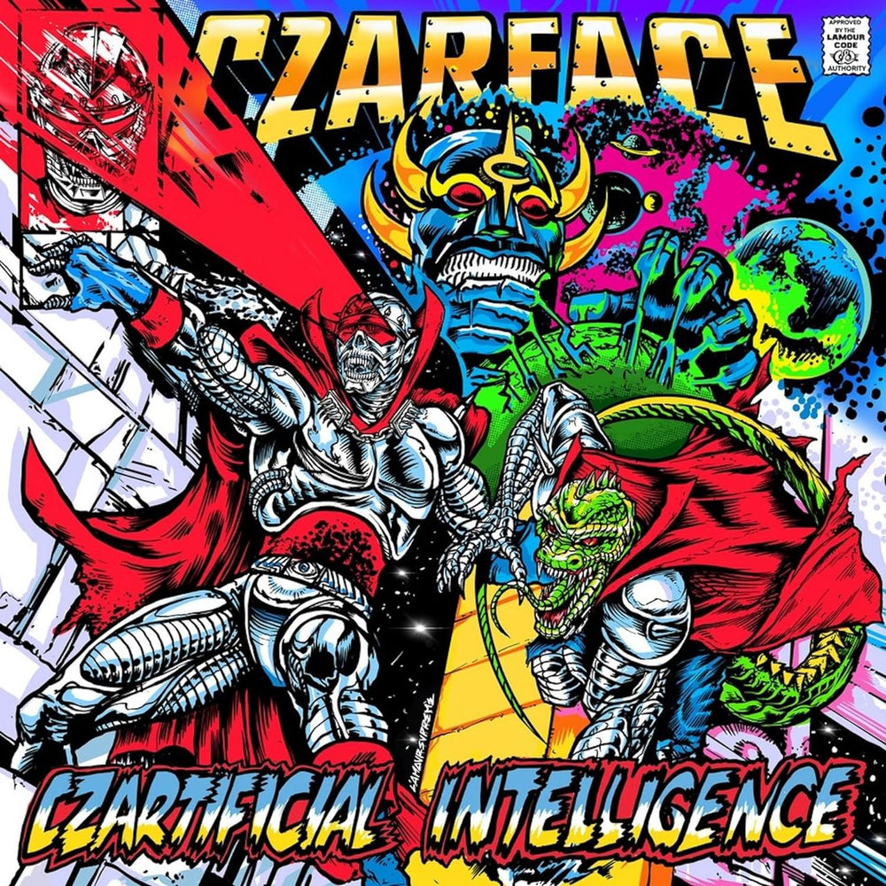 Czarface Czartificial Intelligence - Translucent Green Vinyl - Sealed UK vinyl LP album (LP record) 047LPCZ825009