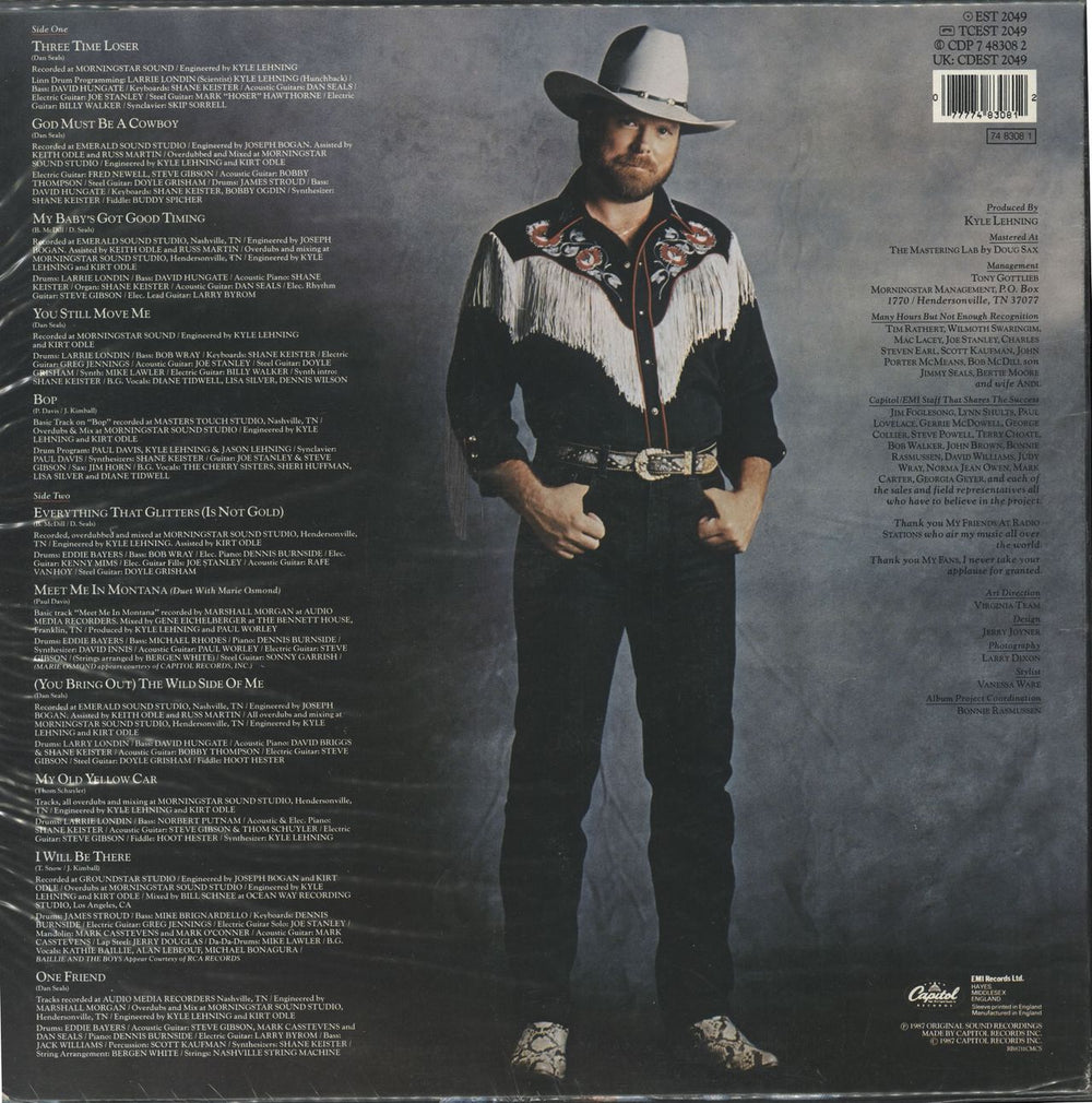 Dan Seals The Best UK vinyl LP album (LP record) 5099974830817